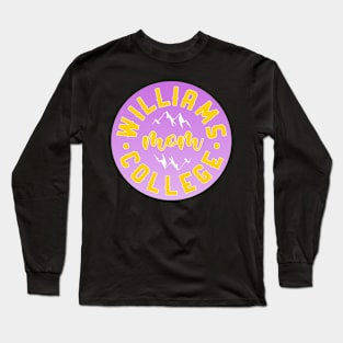 williams college mom (purple) Long Sleeve T-Shirt